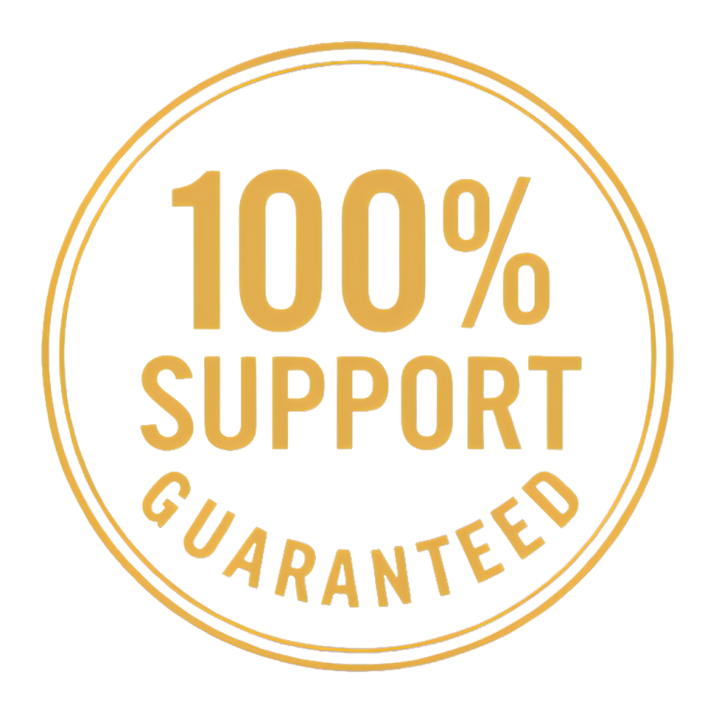 100% Satisfaction 60-Day Money Back Guarantee